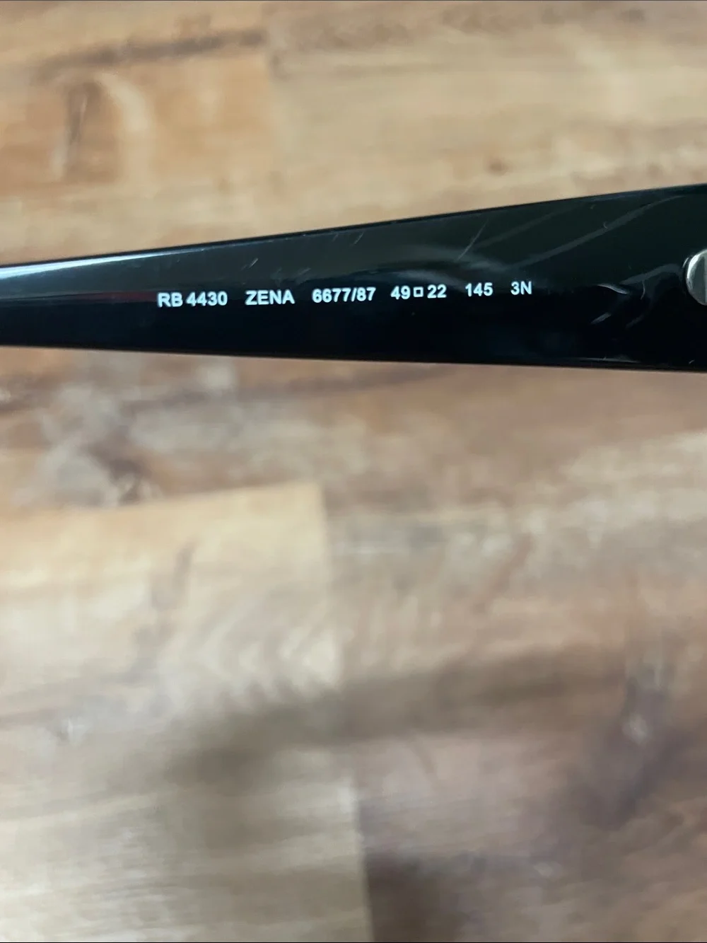 Ray-Ban Women’s Black Geometric Cat-Eye Sunglasses